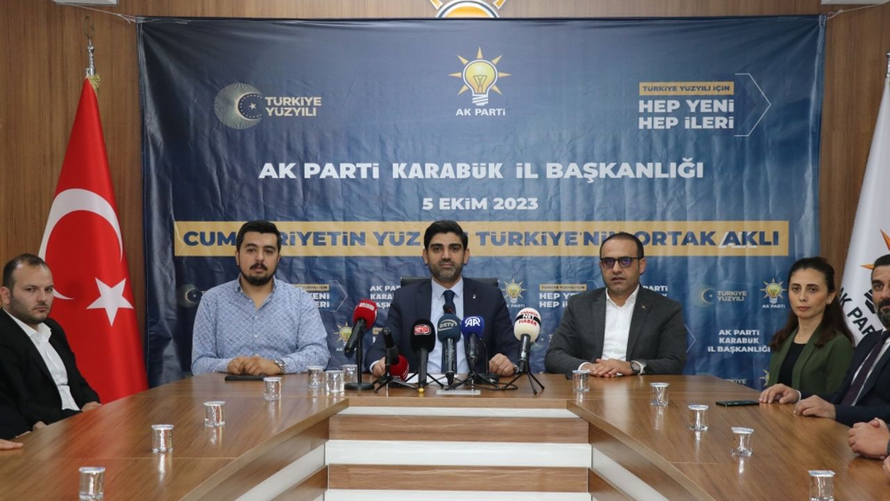 AK Parti Karabük İl Başkanı Salt'tan partisinin olağanüstü kongresine ilişkin açıklama: