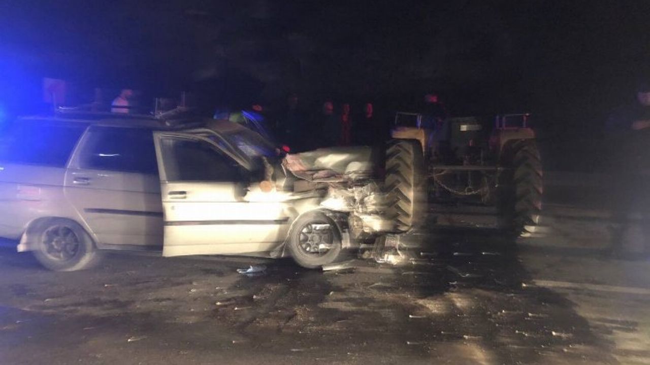 Düzce Yığılca'da traktör kazası: 3 yaralı