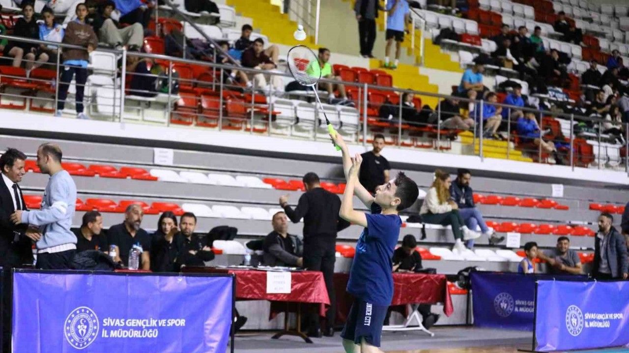 Badminton Büyükler Türkiye Şampiyonası, Sivas’ta başladı