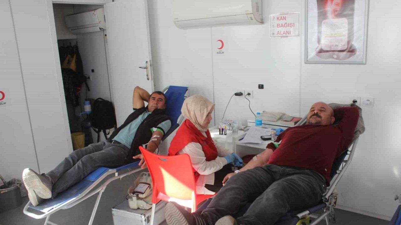 Karapınar’da kan bağışı kampanyası düzenlendi