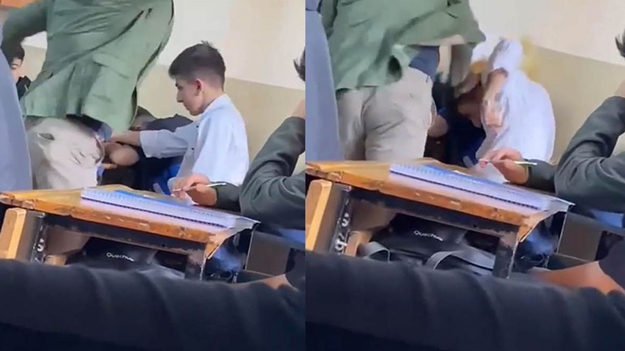 Öğrencisini kitapla acımasızca döven öğretmen serbest bırakıldı