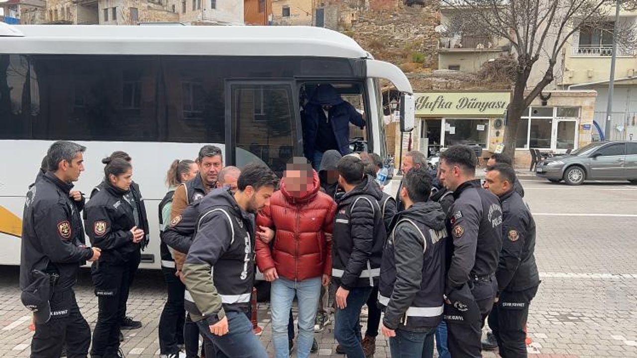 Nevşehir’de noter aracılığıyla rüşvet operasyonunda 11 kişi adliyede