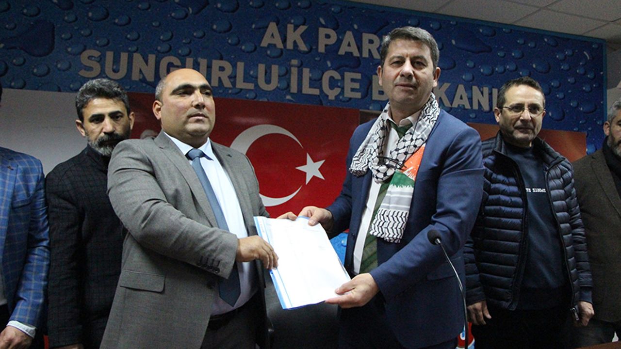 Fehmi Vargeloğlu AK Parti'den İl Genel Meclis üyeliğine aday oldu!