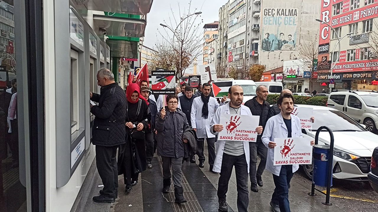Çorum'dan Filistin'e destek: Sağlık çalışanlarının sessiz çığlığı