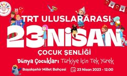 TRT'den 23 Nisan çocuk şenliği: Dünya çocukları Türkiye için tek yürek olacak