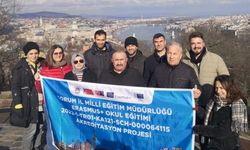 Çorum'dan 14 öğretmen Erasmus projesi için Budapeşte'ye gitti