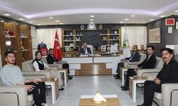 Milletvekili adayı Paşa Büyükkayaer'den Abdulkadir Şahiner'e ziyaret