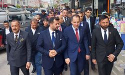Yeniden Refah Partisi lideri Fatih Erbakan, esnafın taleplerini dinledi