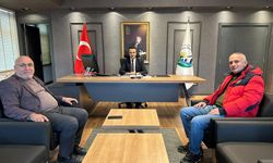 Hacı Odabaş ve İlhami Türksal'dan Kaymakam Ayhan Akpay’a ziyaret