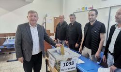 Osmancık Belediye Başkanı Gelgör, oyunu kullandı