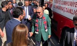 Ahmet Sami Ceylan, Van'da Cumhurbaşkanı Erdoğan'ı karşıladı