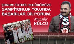 Muzaffer Külcü, Çorum FK'nın galibiyet sevincini Şanlıurfa'da yaşadı