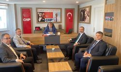 Rektör Prof. Dr. Ali Osman Öztürk'ten CHP'ye  teşekkür ziyareti