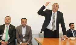 Çorum Belediyesi işçileri MHP Adayı Kayrıcı'yı ağırladı