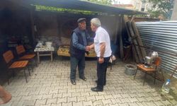 Hamamözü Belediye Başkanı Bayrakdar, yaşlıları ziyaret etti