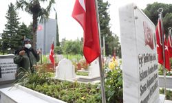 Samsun'da Kurban Bayramı arifesinde şehitlikler ziyaret edildi