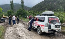 Amasya'da sel faciası: Sel sularına kapılan 2 kişiden biri ölü bulundu