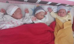 Üçüz bebek dünyaya getiren anne hayırseverlerden yardım bekliyor