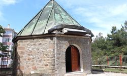 Osmancık'ın tarihi mirası Koyunbaba Türbesi'nde restorasyon çalışmaları devam ediyor