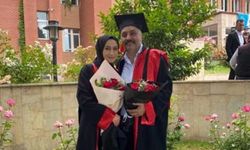 Tokat Gaziosmanpaşa Üniversitesi'nde baba ve kızı aynı anda diploma aldı