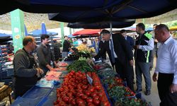 Vali Mustafa Çiftçi, ürün ve fiyatları inceledi