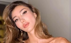 Miss Turkey güzeli Şevval Şahin'in karpuz desenli bikinili pozları sosyal medyayı salladı!