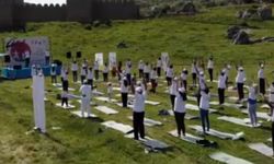 Dünya Yoga Günü Anadolu'nun antik başkenti Hattuşa'da kutlandı