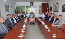 Çorum Valisi Mustafa Çiftçi'den  Ziraat Odası'na ziyaret