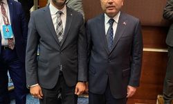 AK Parti İl Başkanı Salt, Adalet Bakanı Tunç ile görüştü