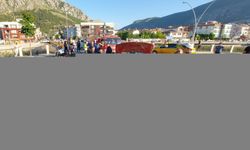 Amasya'da cip ile otomobil çarpıştı, 2 kişi yaralandı