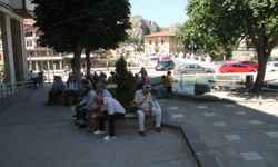 Amasya'da sıcak hava etkili oluyor