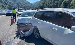 Anadolu Otoyolu'nun Bolu kesiminde zincirleme trafik kazası ulaşımı aksattı