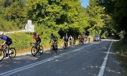 Bisikletçiler Kastamonu'nun doğal güzelliklerinde pedal çevirdi