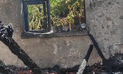 Göynük'te müstakil ev yangında hasar gördü
