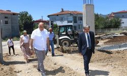İl Milli Eğitim Müdürü Türkmen, anaokulu inşaatını inceledi