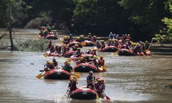 Melen Çayı'nda selin ardından rafting turları yeniden başladı