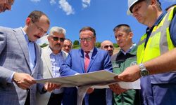 TBMM Plan ve Bütçe Komisyonu Başkanı Muş, Salıpazarı Baraj inşaatında incelemede bulundu