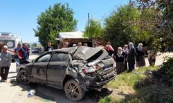 Tokat'ta otomobil devrildi, 3 kişi yaralandı
