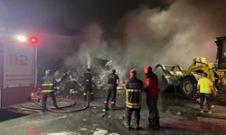 KOCAELİ - Geri dönüşüm tesisinde çıkan yangın söndürüldü