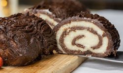 Ev yapımı Bisküvili Rulo Pasta: Muhallebi ve çikolata İle muhteşem bir lezzet