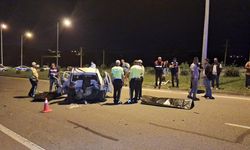 SAMSUN - İki otomobilin çarpıştığı kazada 3 kişi öldü