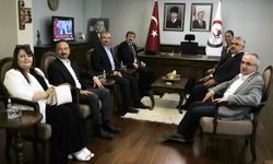 AK Parti Genel Başkan Yardımcısı Karaaslan, Samsun Valisi Orhan Tavlı'yı ziyaret etti