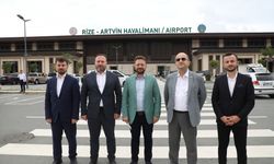 AK Partili Avcı, Rize-Artvin Havalimanı'nda incelemelerde bulundu: