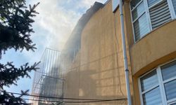 Düzce'de okulda çıkan yangın söndürüldü