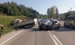 Ordu'da otomobil ile kamyonet çarpıştı 1 kişi öldü