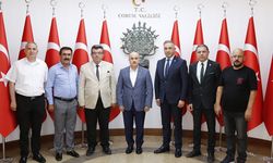 CHP Heyeti, Vali Doç. Dr. Zülkif Dağlı'ya 'Hayırlı Olsun' ziyaretinde bulundu