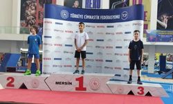 Tokatlı cimnastikçi Türkiye 3'üncüsü oldu!