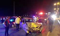 Çorum-Samsun yolunda kaza: 2 araç çarpıştı, 6 yaralı