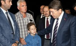 Adalet Bakanı Tunç, Zonguldak'ta maden ocağındaki göçükte ölen işçinin ailesini ziyaret etti