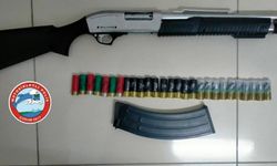 Çorum'da polisin uygulamalarında 15 silah ele geçirildi
